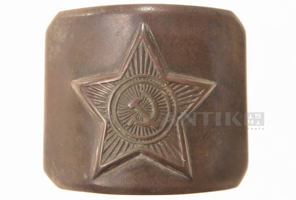 Ременная пряжка советского солдата. 60-70 годы