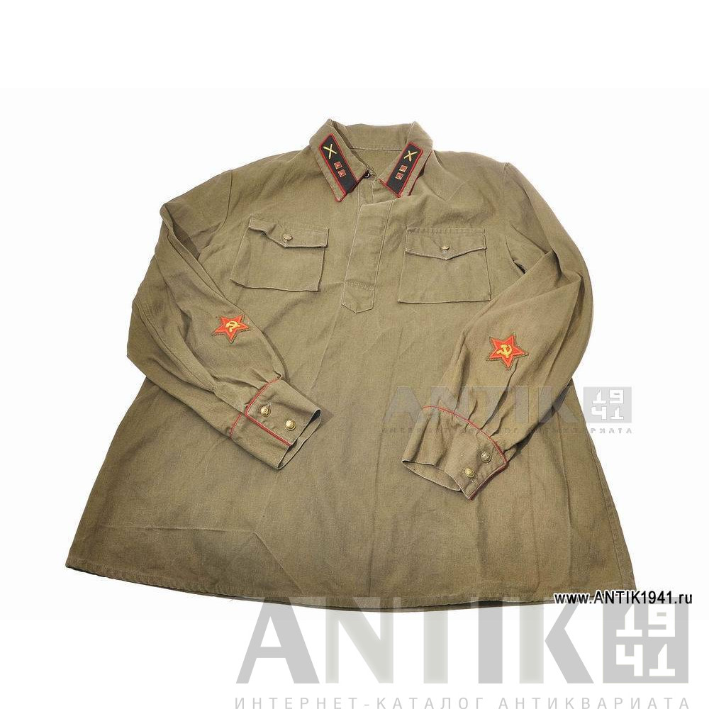 Гимнастерка политрука на 1941 год. Копия 1
