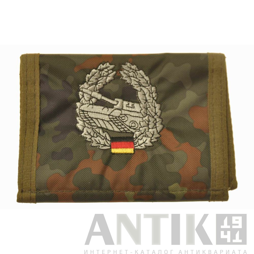 Кошелек германского танкиста Бундесвера. Bundeswehr-Flecktarnmus. Кошелек германского танкиста Бундесвера. Bundeswehr-Flecktarnmus. 1