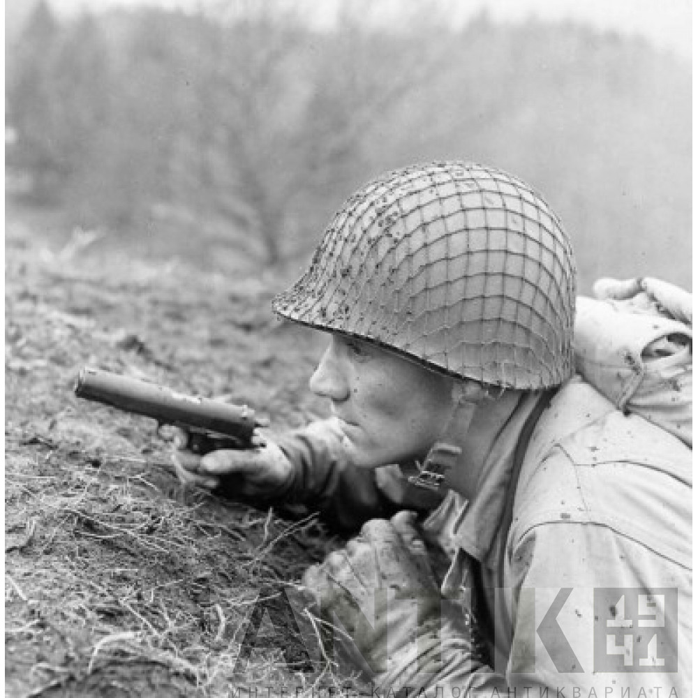 Кобура Colt М 1911, 1943 год, U.S.,, производитель Graton & Knight из Вустера, Массачусетс  10