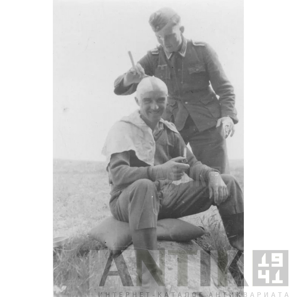 Опасная бритва Solingen с травлением с якорем. 2