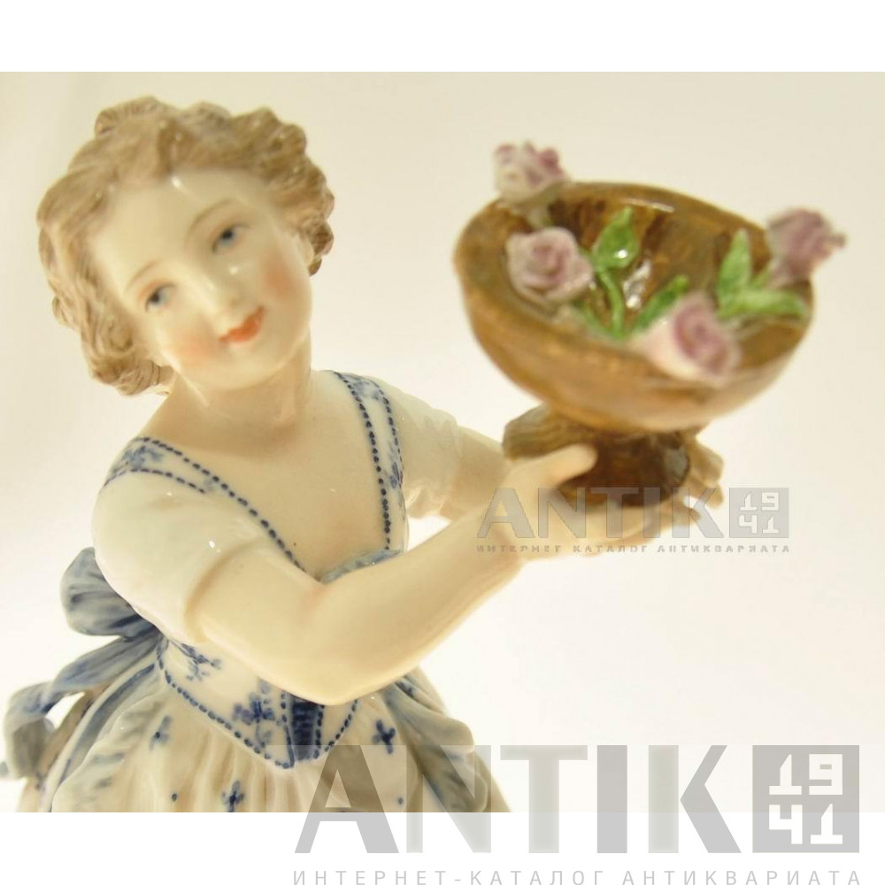 Старинные статуэтки. Тюрингский фарфор 10